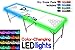 PartyPongTables.com 8-Foot Beer Pong Table w/OPTIONAL Cup Holes, LED Lights, Dry Erase Surface & More - CHOOSE YOUR MODEL