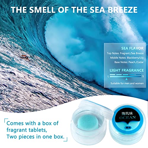 EING Car Air Freshener,Turbo Spinning Car Vent Clip Fragrance Diffuser