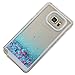 Note 5 Case,Quicksand Star Liquid Case, Samsung Galaxy Note5 Twinkle little stars Quicksand Stars Liquid Shiny Bling Glitter Sparkle Crystal Hard PC Case(Blue)