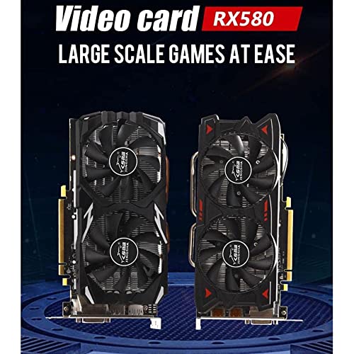 ASPIRING Video Card RX 580 8GB 256Bit 2048SP GDDR5 Graphics Cards For 511pImcIynL 