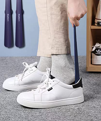 NIAWECAN Schuhlöffel Klein, Schuhlöffel mit Magnetischer, Schuhlöffel Kurz, Schuhanzieher, mini Schuhlöffel, ca.35cm, Glatte Kantenbehandlung Ideal für Kinder, Senioren, Schwangere, Herren, Damen