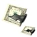 Unisex's Zinc Alloy Man Batman Batarang Money Clip Black