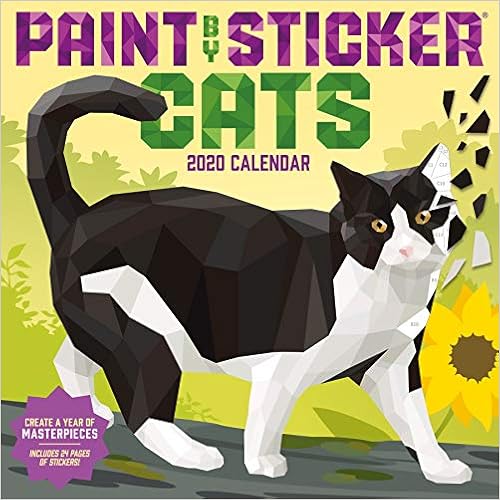 Paint by Sticker Cats Wall Calendar 2020 Paint by Sticker Cats Wall Calendar 2020
