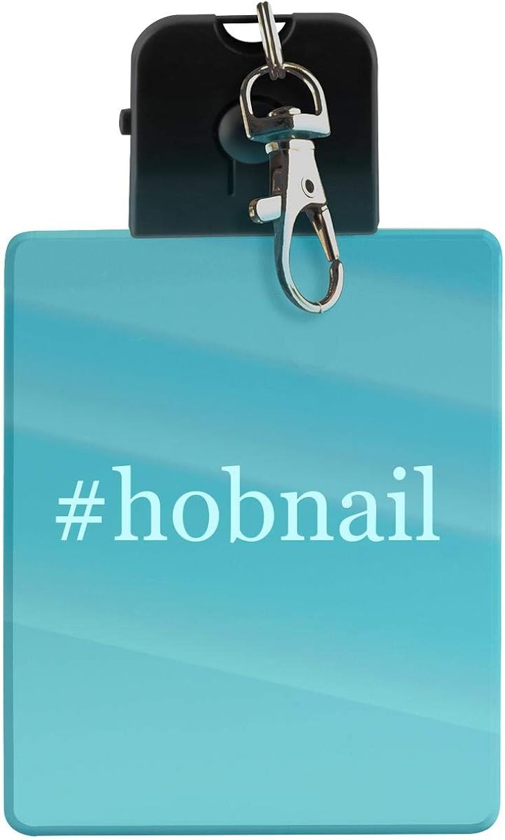#hobnail - Hashtag LED Key Chain with Easy Clasp