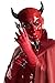 Rubies Costume Co. Men's Scream Queens Red Devil Gloves, As Shown, One Size
