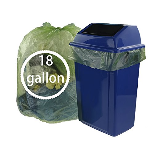Kekow Large Trash Bags for Kitchen, 18 Gallon, 85 Counts - Thumbnail 6