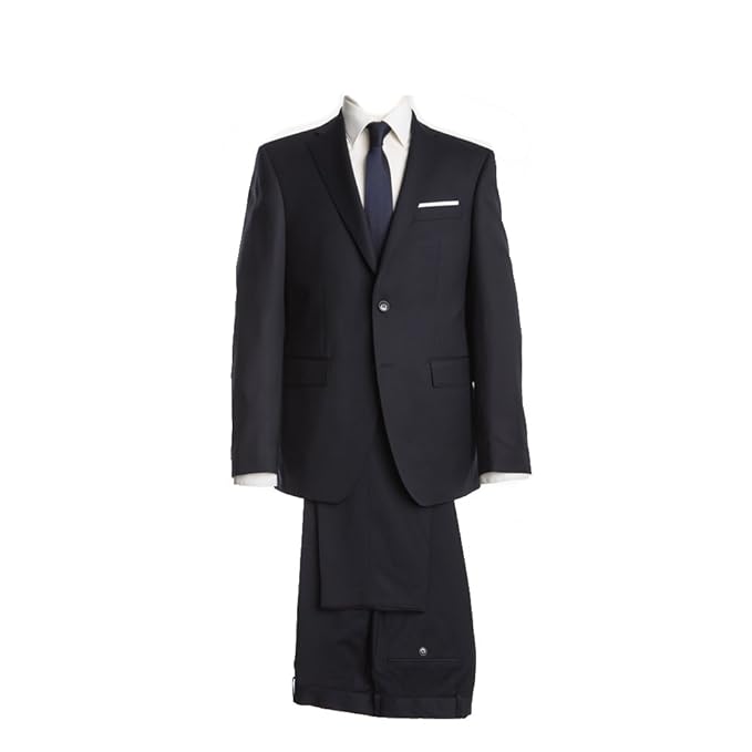 Barutti Anzug Dunkelblau Uni Comfort Fit normaler Schnitt 100% Pure Wool Schurwolle Super 120S Sakko Clarenzio AMF Hose Colmo