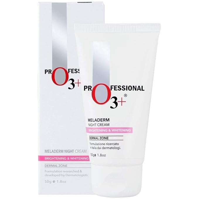 O3+ Dermal Zone Meladerm Intensive Skin Whitening Night Care Cream