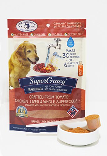 SuperGravy BARKinara Natural Pet Food Topper, 4.5 oz