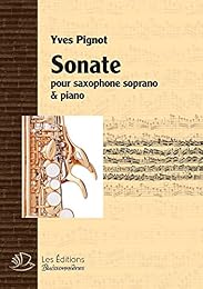 Sonate pour saxophone soprano & piano