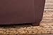 Home Fashion Designs Form Fit, Slip Resistant, Stylish Furniture Shield/Protector Featuring Plush, Heavyweight Fabric. Cambria Collection Deluxe Strapless Slipcover Brand. (Sofa, Chocolate)