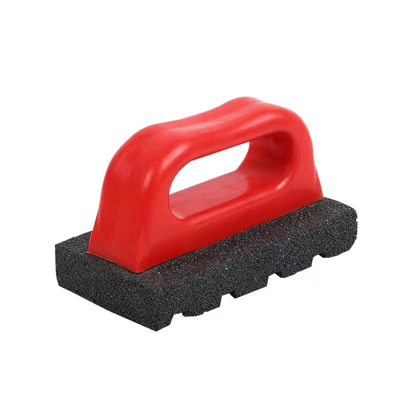 Photo 1 of WHLZYEVA Masonry Rubbing Brick, Fluted Rub Bricks, 20 Grit, Plastic Handle