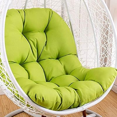 Hanging Basket Chair Cushions Thicken Hanging Egg Hammock Chair Pads Waterproof Chair Seat Cushioning Large Seat Cushion Pads Soft Chair Back For Patio Garden Solid Color Size 125x95cm 49x37inch Buy Online At