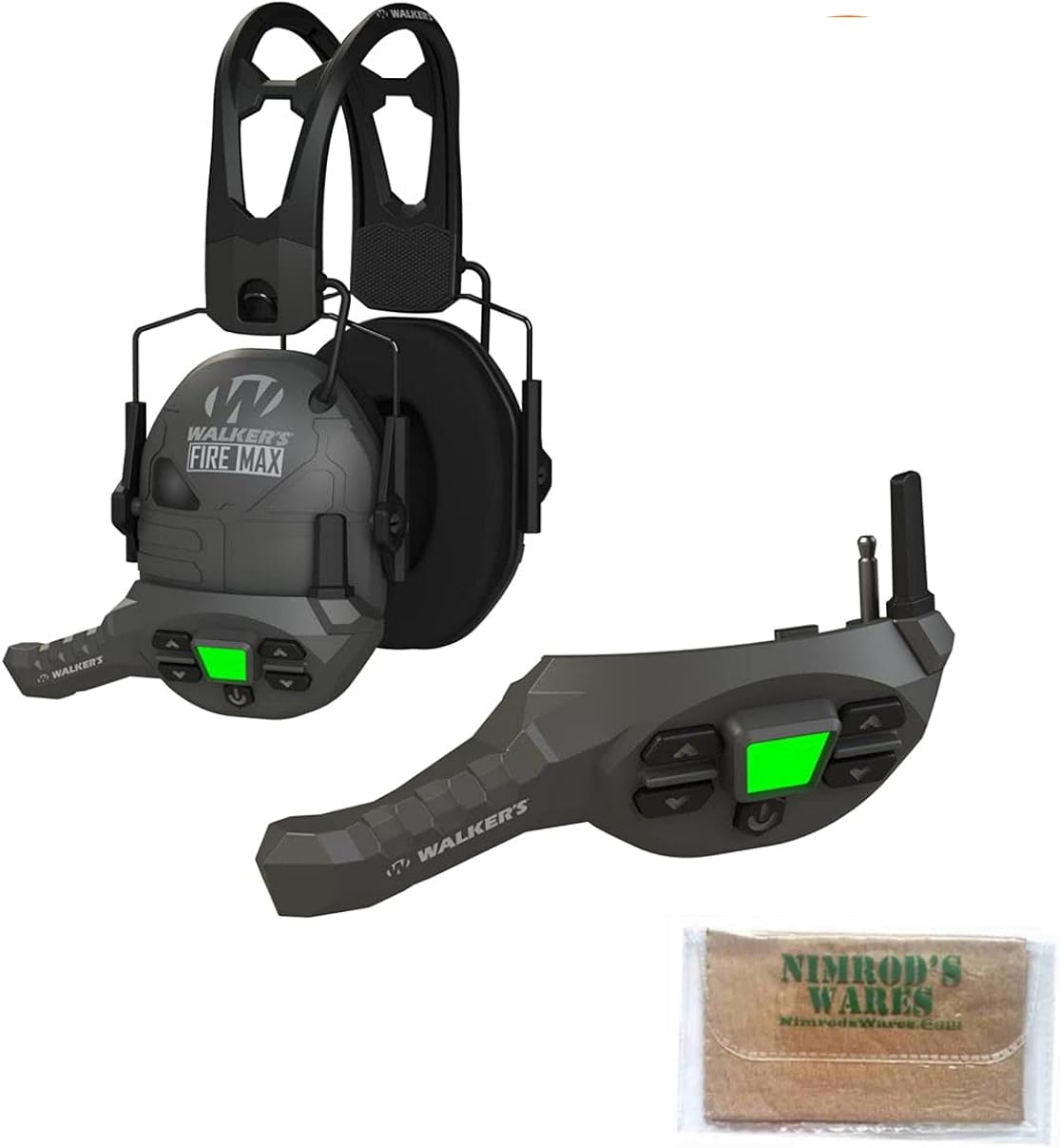 Nimrod's Wares Walker's Firemax Ear Muffs with Walkie