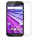KATIN Moto G3 Screen Protector - [2-Pack] Tempered Glass For Motorola Moto G 3rd Generation 9H Hardness with Lifetime Replacement Warranty