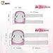 JBM Child Kids Bike Cycling Bicycle Riding Protective Gear Set, Knee and Elbow Pads with Wrist Guards Multi-Sports: Rollerblading, Skating, Volleyball, Basketball, BMX (Nylon Cloth Pink, Child/Kids)