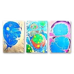 Ink Water Spreading Painting Artwork for Home Framed...