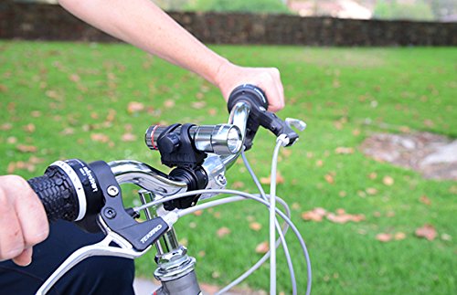 Allen Sports 1W Aluminum Light Set, Silver - Thumbnail 2