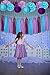Paxcoo 29 Pcs Purple and Blue Party Decorations with Tissue Pom Poms Lanterns Tassel Garland for Birthday Baby Shower Decor