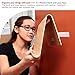XFasten Hook and Loop Roll, White 1.5-in x 10-Ft Hook and Loop Tape Heavy Duty Strips with Adhesive, Fastening Strips with Adhesive for Fabric, Tools