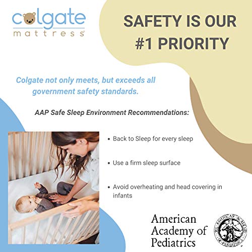 zenBaby Hybrid 2in1 Crib & Toddler Bed Mattress by Colgate Mattress