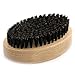 BEARD KING - Beard Brush for Men - Wild Mixed Boar Hairs for Fast Easy Grooming - Step Up Your Beard Styling & Maintenance - Facial Hair Comb - Made From Solid Wood