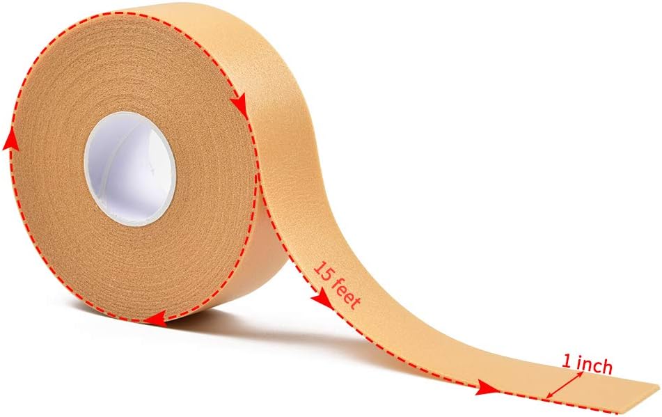 Blister Tape for Heels, IKOCO Sticker for Blister Waterproof Blister Roll, Anti-Slip Moleskin Tape Foot Care Sticker to Prevent Toe Blister and Chafing: Health & Personal Care