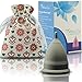 Athena Menstrual Cups - Small - The Original Softer Reusable Period Cups for Women – for Light to Regular Flow – No Shift Menstruation Cup with Form Fit Rim for Easy Insertion