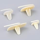 OAUTOO 40pcs Front &amp; Rear Door and Quarter Panel Molding Fastener Clip for GM 1/2&rdquo; to 1-3/4&rdquo; Moulding