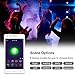 Smart Light Bulbs - Lampwin Multi Color Changing Wireless Dimmable Wifi LED Smart Bulb, Smartphone Control E27 LED Bulb Works with Alexa Amazon for iOS Android, App Voice Control, Home Automation