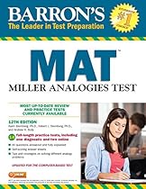 Barron's MAT, 12th Edition: Miller Analogies Test Barron's MAT, 12th Edition: Miller Analogies Test