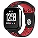 NO1seller Top Bands Compatible for Fitbit Versa Small Large, Soft Silicone Sport Strap with Ventilation Holes Replacement Wristband for Fitbit Versa Fitness Smart Watch Women Men