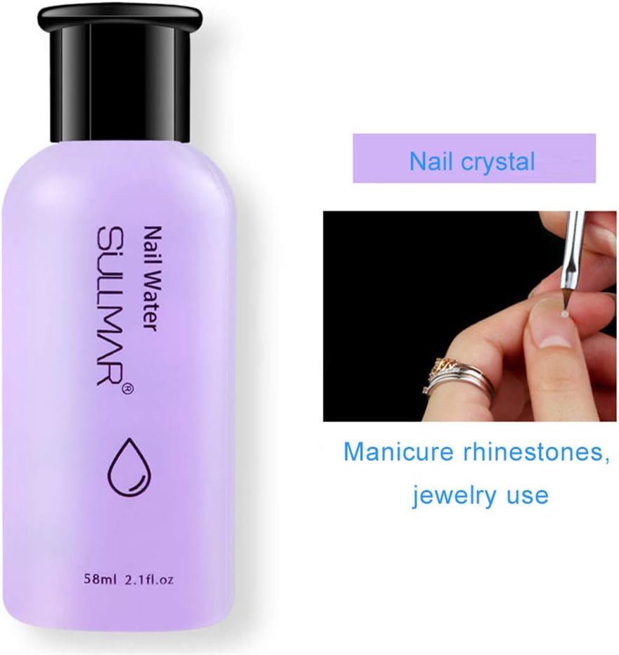 Wouke Nail Polish Professional Q Monomer Acrylic Nail Liquid Crystal Liquid 60ml （Purple）