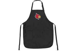 Broad Bay University of Louisville Aprons Louisville Cardinals w/Pockets Grilling Gift Him Her Men