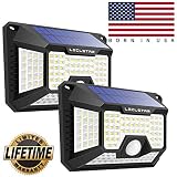 Solar Motion Sensor Light Outdoor,2 Pack New Upgrade 128 LEDs Solar Lights Outdoor,Motion Solar Lights Outdoor Waterproof,Led Solar Lights Outdoor Motion Sensor,Super Bright Solar Sensor Lights