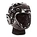 whistlekick Martial Arts Sparring Helmet (Stealth Black, Large) with Industry Leading Warranty-Taekwondo Martial Arts Sparring Equipment Gear Set