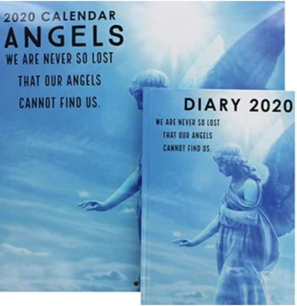 Calendar and Diary Set Angels 2021 This Will Make a Great Christmas
