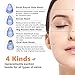 Blackhead Remover,Waiyan Blackhead Vacuum Suction Remover, Electric Blackhead Extractor Tool Set, Skin Pore Cleaner Microdermabrasion Machine Blackhead Eliminator with 5 Adjustable Suction Levels