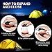 SHINE HAI Camping Lantern Flashlights, Collapsible LED Tent Lights Battery Powered lamp for Outdoor Emergency Hiking Hurricane Outages Storms Backpacking 4-pack (Batteries are Not Included)