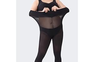 Plus Size Ultra Elastic Tights Stockings Women Weight Control Body Shaper Pantyhose 30D Stocking Tights Sexy Underwear