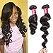 Ali Julia Hair 10A Brazilian Loose Wave one Bundle Deal Unprocessed Remy Virgin Human Hair Weave Natural Color (16