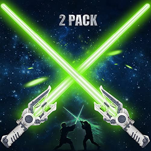 TOY Life Light Up Saber Telescopic Extendable And Collapsible Sword LED