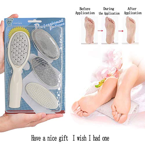 Callus Remover Pedicure Foot File-Personal Care Callus Remover for Feet and Hands, Feet File Callus Remover Pedicure Tool Exfoliating Scrubber for Dead Skin