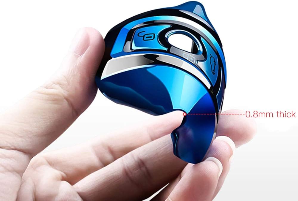 QBUC Car Key Full Cover for BMW Soft TPU Anti-dust Protection Key Case Shell Keyless Remote Control Smart Car Key Protector for BMW 1/2/3/4/5/6/7 Series and X3 X4 M2 M3 M4 M5 M6 GT3 GT5 (A-Blue) - Image 5