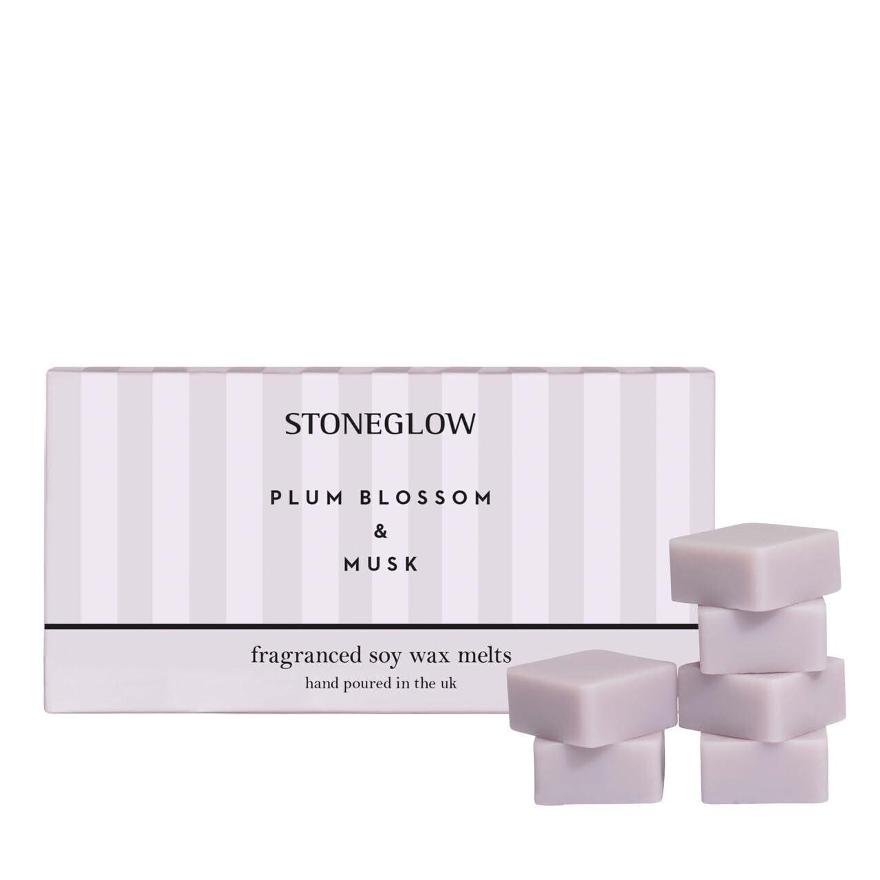 Stoneglow Modern Classics Collection - Plum Blossom & Musk 192 grams Scented Wax Melts (Lilac)