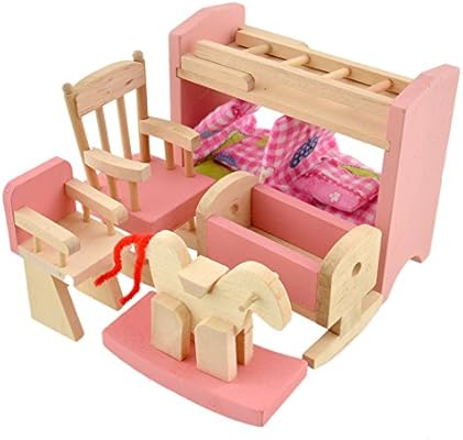 wooden doll nursery