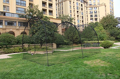 GALILEO The Best Value Cage Ideal| 16mm high-strength steel pipes,Baseball and Softball With Built In Pitching Machine Harness For Safety (Machine NOT Included)|Baseball | - Thumbnail 3