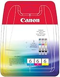 Canon Original Ink Multi-Pack BCI-6C, 6M, 6Y