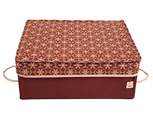 Santa's Bags Decorated Ribbon Dispenser and Storage Box