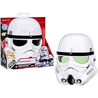Star Wars Stormtrooper Electronic Mask with Phrases & Sound Effects, Costume for Kids, Toys for Boys & Girls Ages 5+